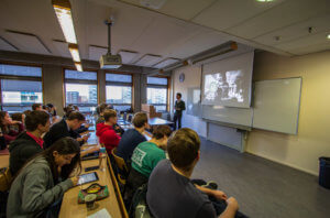Gastcollege op de Haagse Hogeschool over data bij gebiedsontwikkelingen